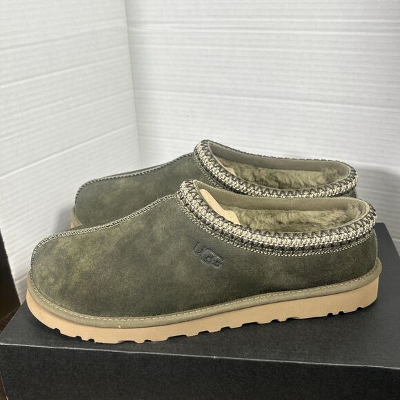 NEW UGG Tasman Baxter Men\'s Shoes Suede Comfortable‎ Burnt Olive Size 10